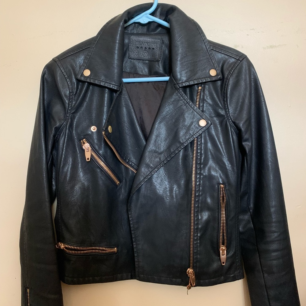 BLACK LEATHER JACKET | BLANKNYC